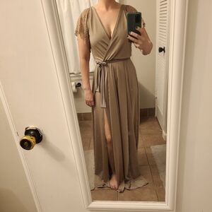 Blush Boutique Bridesmaid Dress Gown, Size Small